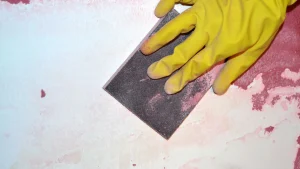 Testing paint to identify whether it’s oil-based or latex