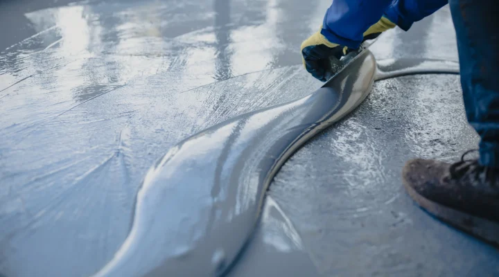 Epoxy garage floor coating