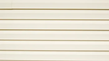 Freshly painted aluminum siding on a home